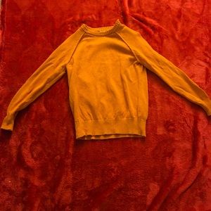 Mustard yellow sweater
